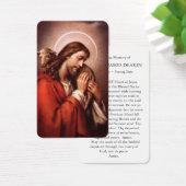 Cartes de prière | Jésus Bon Pasteur 4 (Bureau)