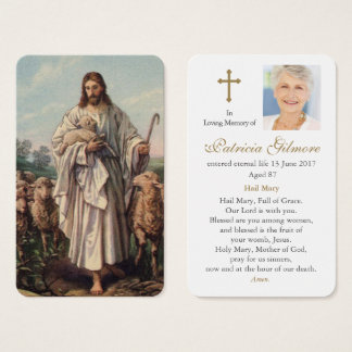 Cartes de prière | Jésus Bon Pasteur 6