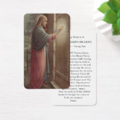 Cartes de prière | Jésus Knocking (Bureau)