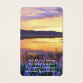 Cartes de prière | Lac Floral (Devant)