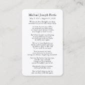 Cartes de prière | Lone Tree Deluxe (Dos)