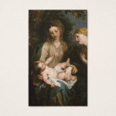 Cartes de prière | Madonna & Child & St Catherine (Devant)