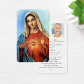 Cartes de prière | Marie Sacred Heart (Bureau)