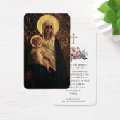 Cartes de prière | Mary & Baby Jesus 01 (Bureau)