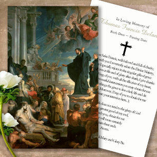 Cartes de prière   Miracles de St Francis Xavier