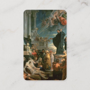 Cartes de prière Miracles St Francis Xavier