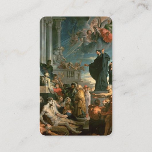 Cartes de prière | Miracles St Francis Xavier (Devant)