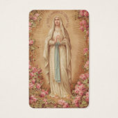 Cartes de prière | Notre-Dame de Lourdes (Devant)