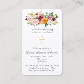 Cartes de prière | Notre Dame - Deluxe (Dos)