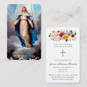 Cartes de prière | Notre Dame Deluxe (Devant / Derrière)