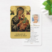 Cartes de prière | Notre Dame Perpetual Help (Bureau)