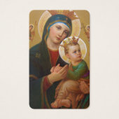 Cartes de prière | Notre Dame Perpetual Help 1 (Devant)