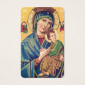Cartes de prière | Notre Dame Perpetual Help 2 (Devant)