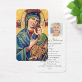 Cartes de prière | Notre Dame Perpetual Help 2 (Bureau)