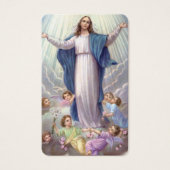 Cartes de prière | Notre Dame Saint Rosaire (Devant)