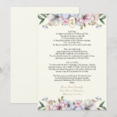 Cartes de prière Olivia (Devant / Derrière)