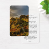 Cartes de prière | Paysage écossais (Bureau)