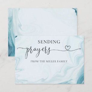 Cartes de prière personnalisées avec enveloppes