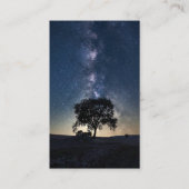 Cartes de prière pour funérailles Étoiles célestes (Devant)