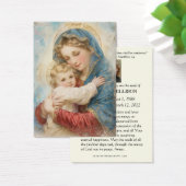 Cartes de prière pour les funérailles catholiques (Bureau)