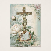 Cartes de prière pour les funérailles catholiques (Devant)