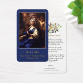 Cartes de prière | Saint Cecilia (Bureau)