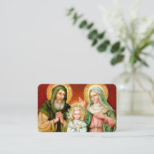 Cartes de prière | Sainte-Anne, Sainte-Joachim et (Debout devant)