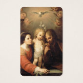 Cartes de prière | Sainte Famille 01 (Devant)