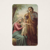 Cartes de prière | Sainte famille 1 (Devant)