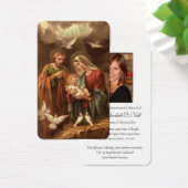 Cartes de prière | Sainte famille 5 (Bureau)