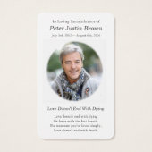 Cartes de prière | Sainte famille 7 (Dos)