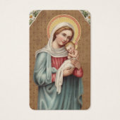 Cartes de prière | Sainte Vierge (Devant)