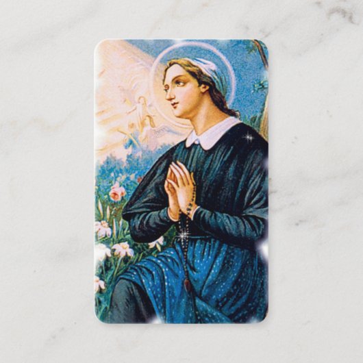 Cartes de prière | St Angela Merici (Devant)