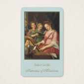 Cartes de prière | St. Cecilia 1 (Devant)