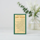 Cartes de prière St Joseph (Debout devant)