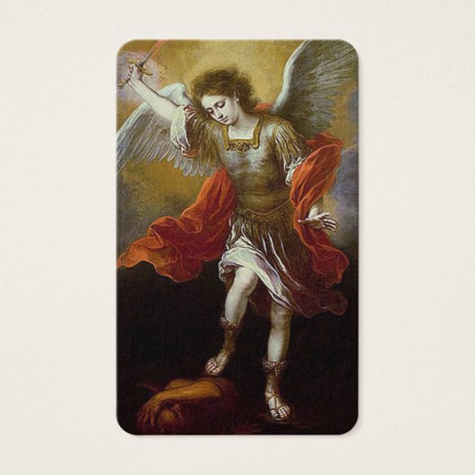 Cartes de prière | St. Michael 2 (Devant)