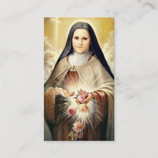 Cartes de prière | St Therese (Devant)