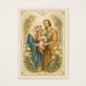 Cartes de prière traditionnelles catholiques pour (Devant)