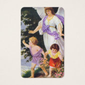 Cartes de prière | Vintage Guardian Angel 1 (Devant)