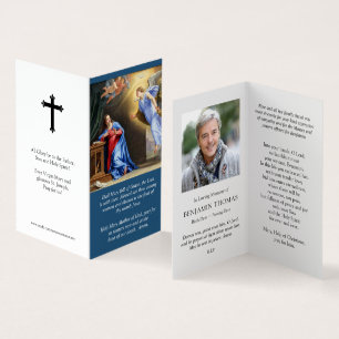 Cartes de prières catholiques Annonciation