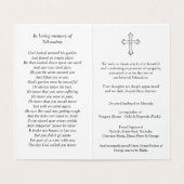 Cartes de prières catholiques | Coronation (Inside Unfolded)