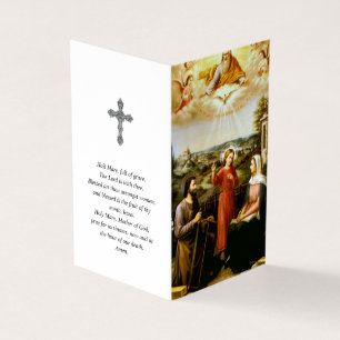 Cartes de prières catholiques Fils bien-aimé