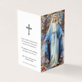 Cartes de prières catholiques | Hail Mary (Outside)