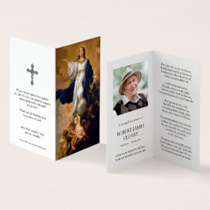 Cartes de prières catholiques Hypothèse 1