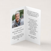 Cartes de prières catholiques | Italien Mary (Intérieur)