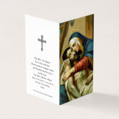 Cartes de prières catholiques | Marie Berceaux Jés (Outside)