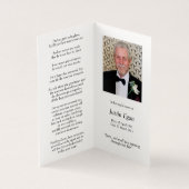 Cartes de prières catholiques | Martyr de St Justi (Inside)