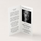 Cartes de prières catholiques | Mary Cradles Jésus (Inside)