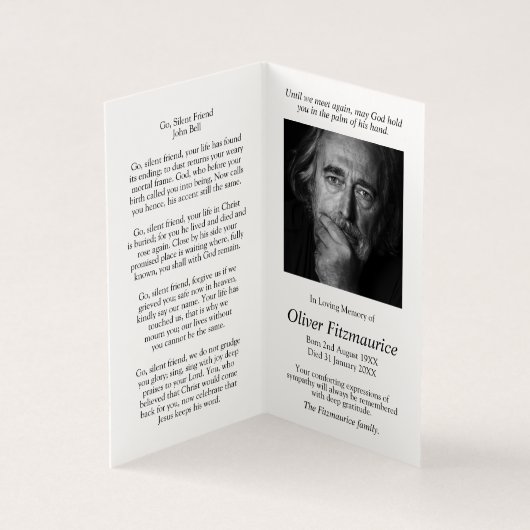 Cartes de prières catholiques | Mère céleste (Inside)