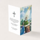 Cartes de prières catholiques | Sainte-Anne & Mary (Extérieur)